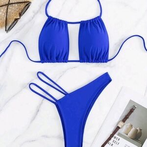 SHEIN Royal Blue Bikini Set